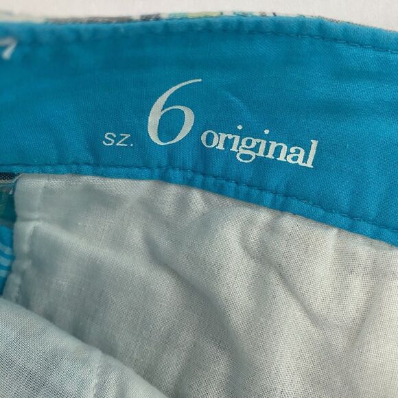 Loft Patch Work Shorts Original Straight Through Hip & Thigh Size 6 Brand New - Picture 8 of 13